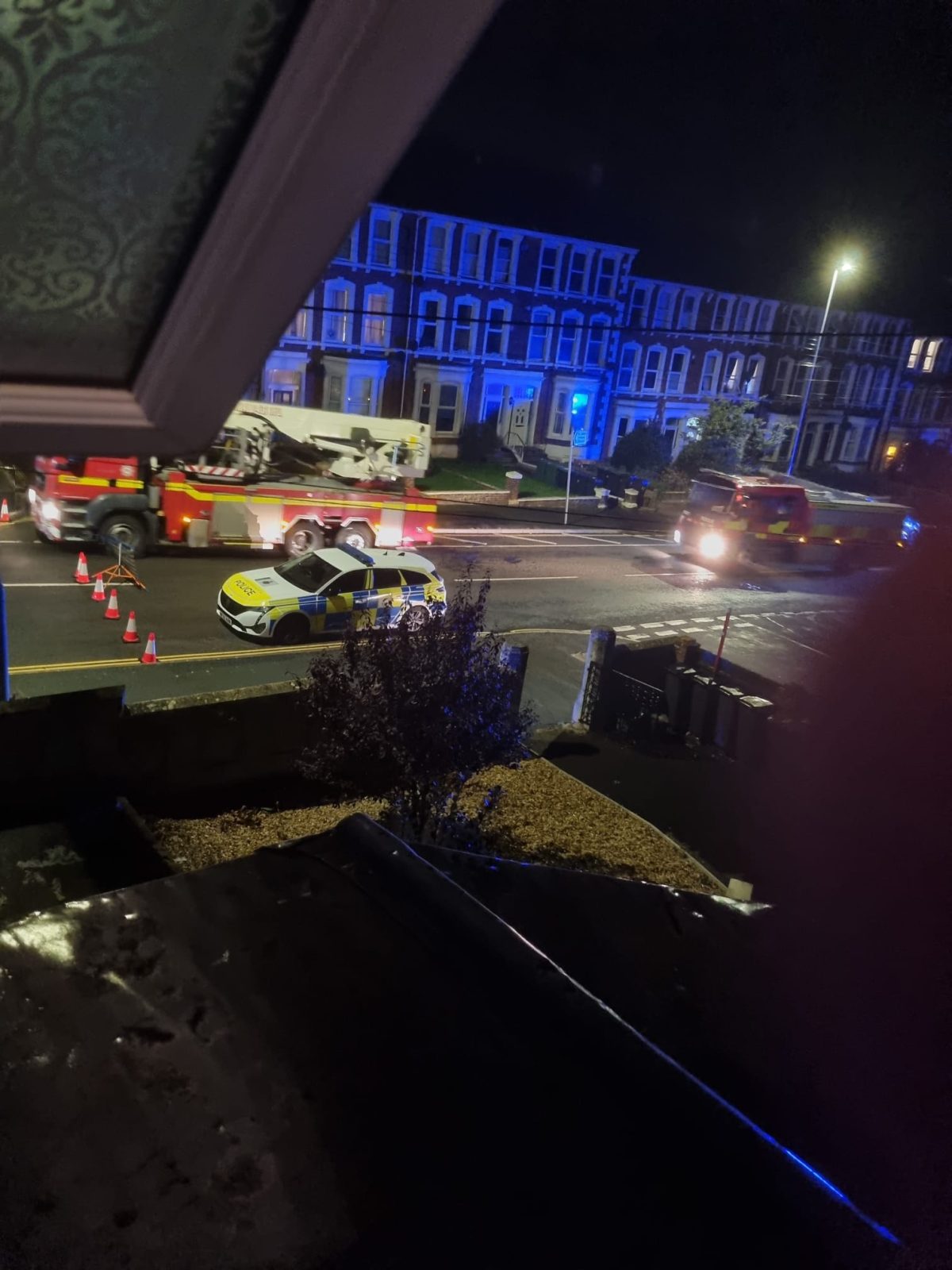 road blocked