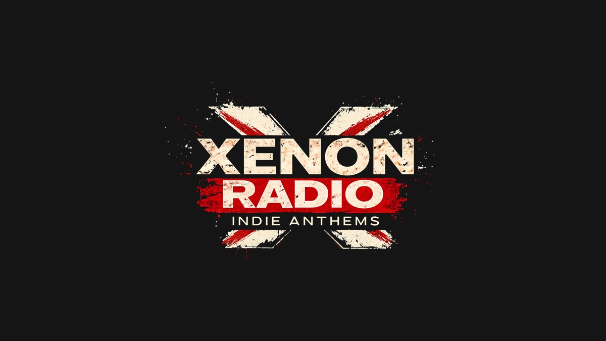 Xenon Radio logo on a dark background