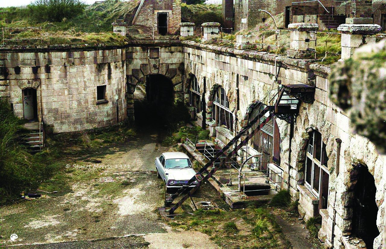 Did you break into Nothe Fort between 1956 and 1979?